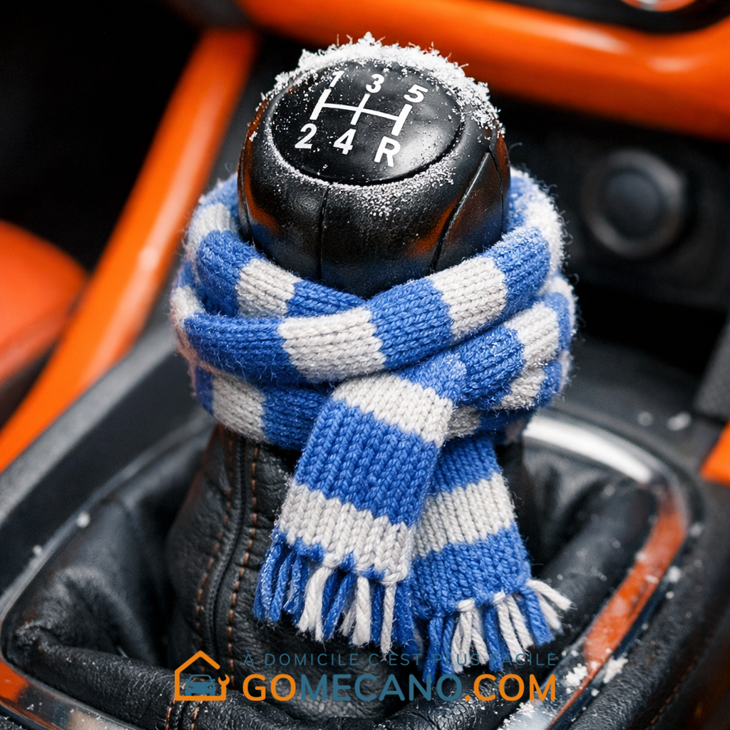 Pommeau de vitesse qui a froid par GOMECANO.COM